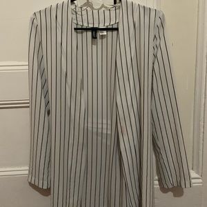 Black and White thin cardigan